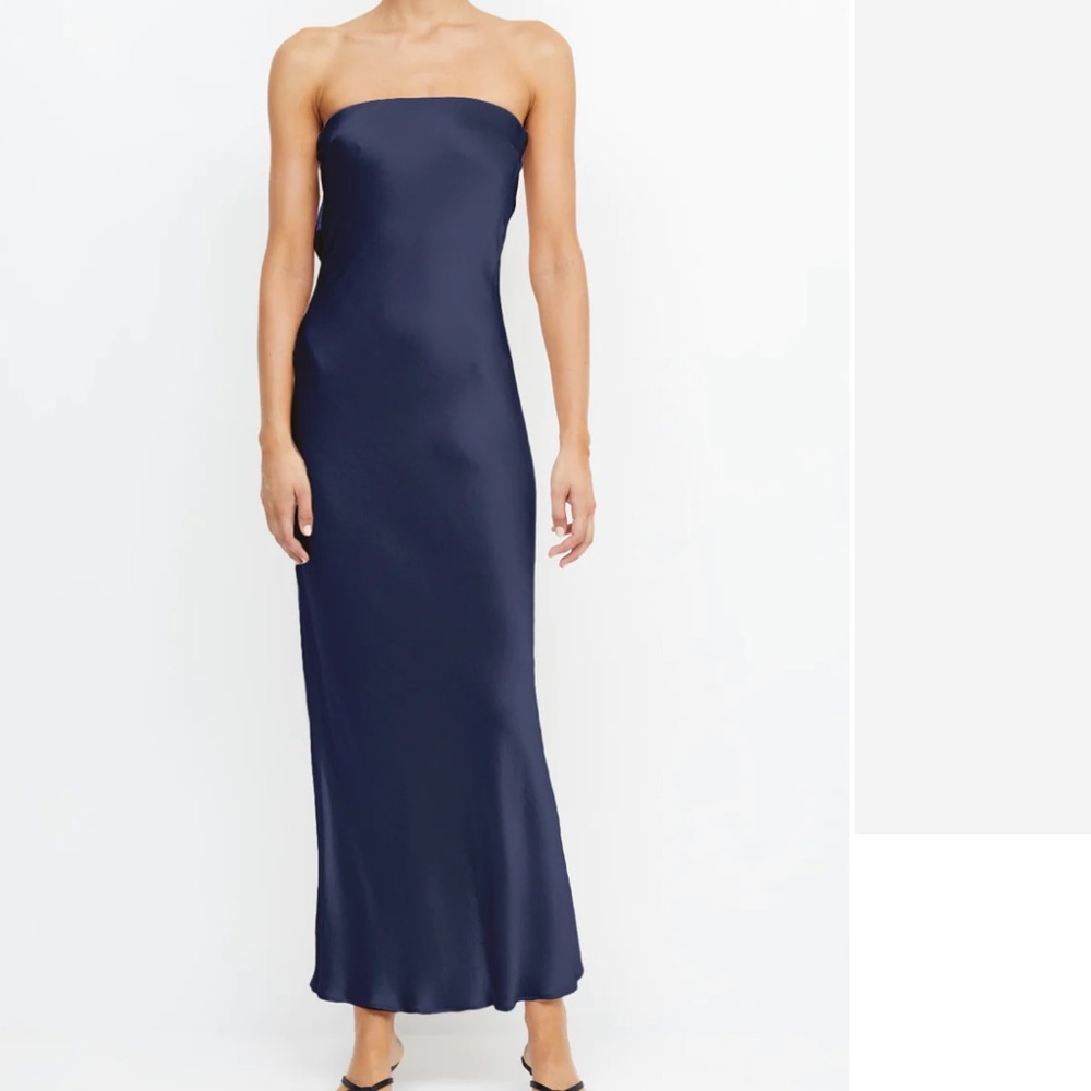 bec + bridge - strapless moon dance dress